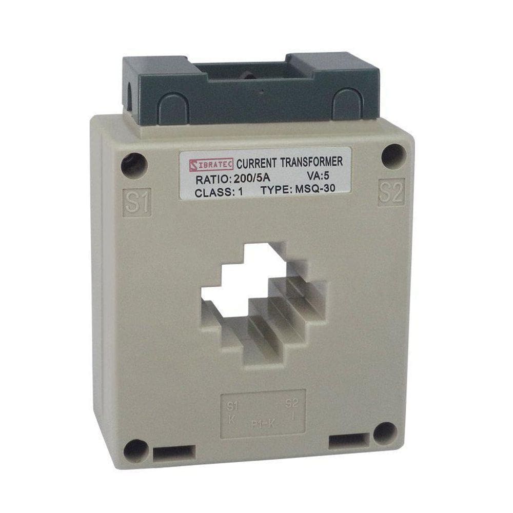 Transformador De Corrente Tc 200/5A Msq30 Sibratec