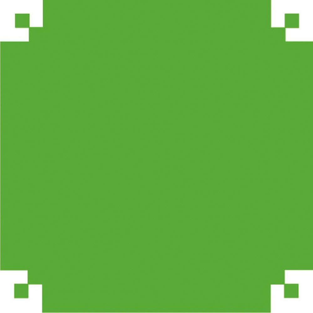 Papel Camurça 40X60Cm Verde Pacote Com 25