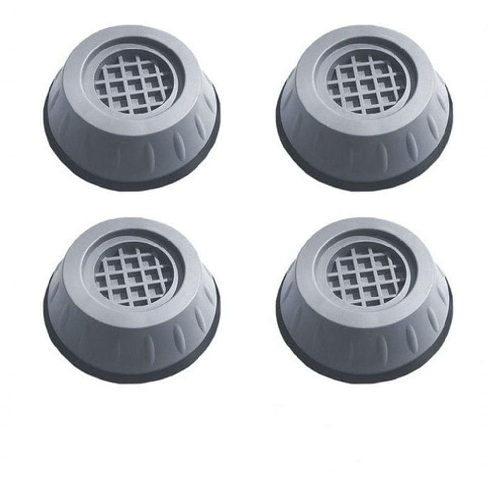 Kit 4 Bases Almofadas De Silicone Para Pés De Máquina