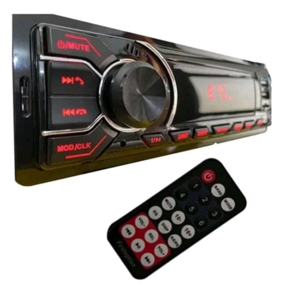 Rádio automotivo FirstOption 5599 bluetoooth usb