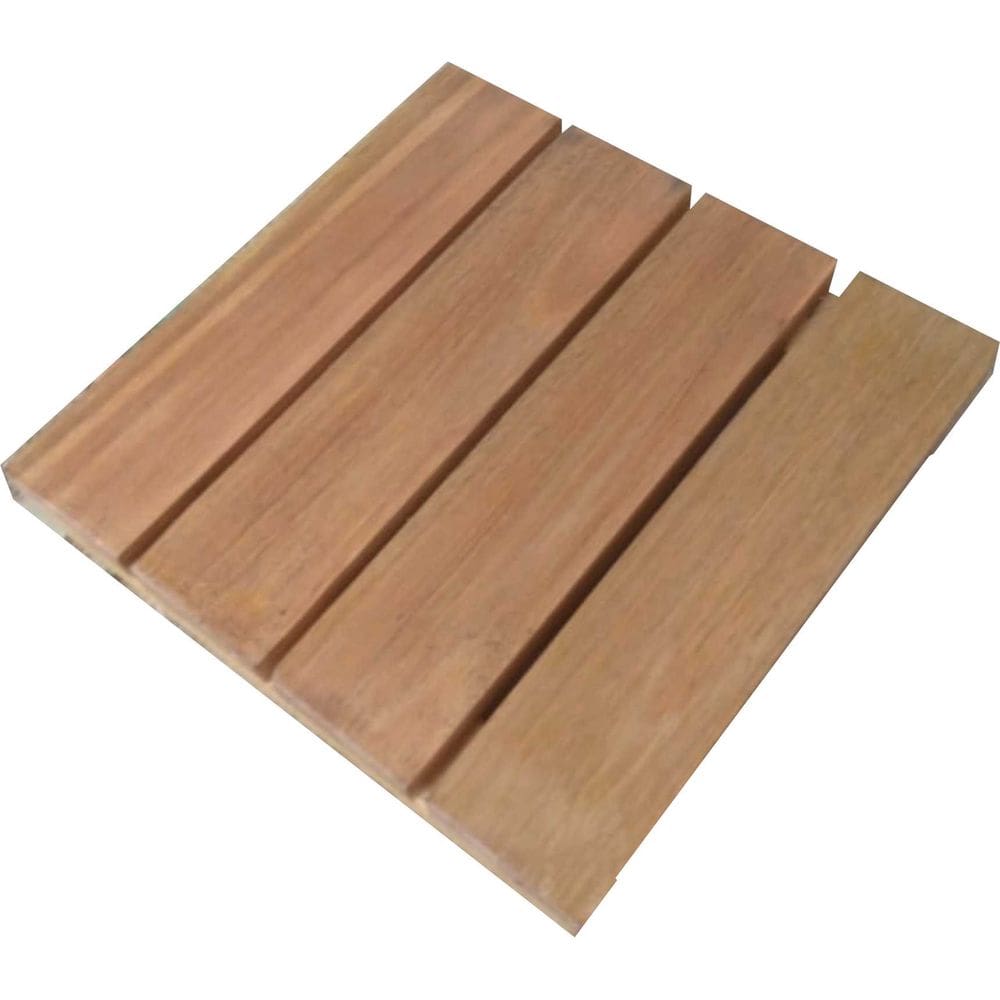 Deck De Madeira Modular 30x30 Cm Réguas 7 cm NeonX