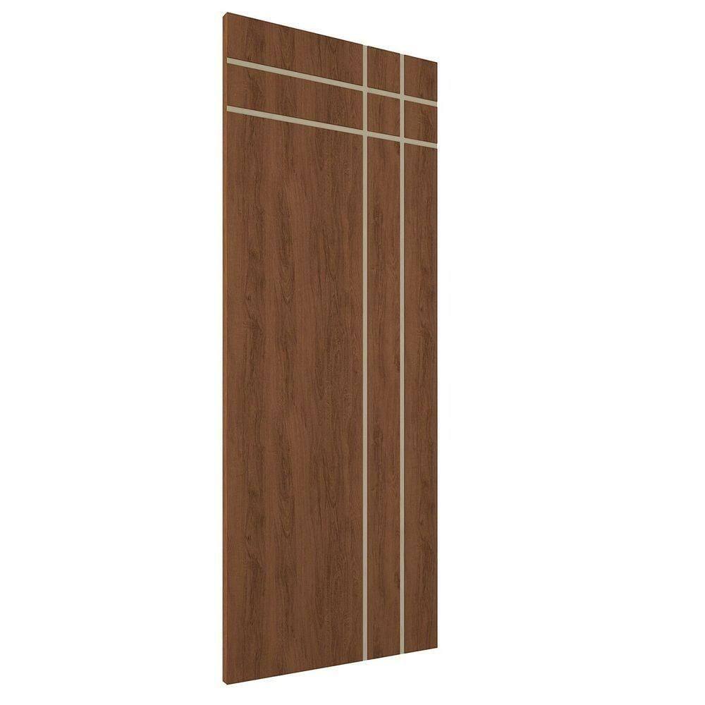 Porta De Madeira Frisada U.v 210cm X 70cm - R40t Imbuia