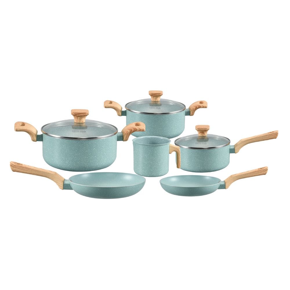 Jogo Panelas Ceramica Antiaderente Fundo Triplo Fogão Indução Cooktop Conjunto 6 Peças
