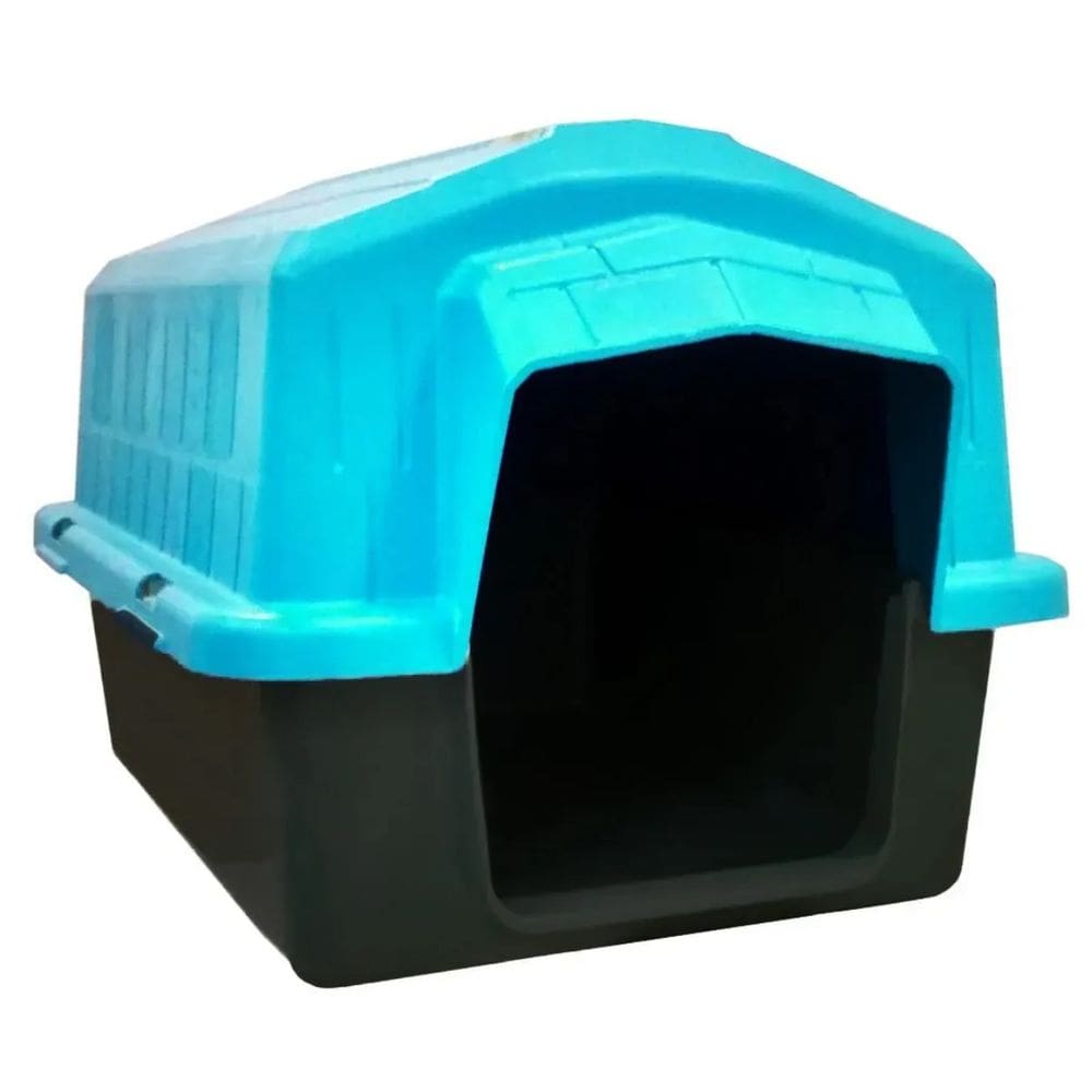 Casinha Casa Pet Cachorros Grande Gatos Azul N5 Alvorada