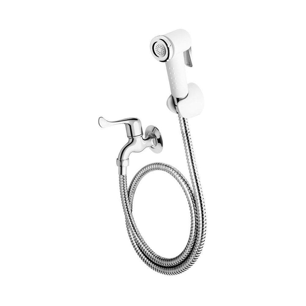 Ducha Higiênica Fame com Registro Branca / Cromada