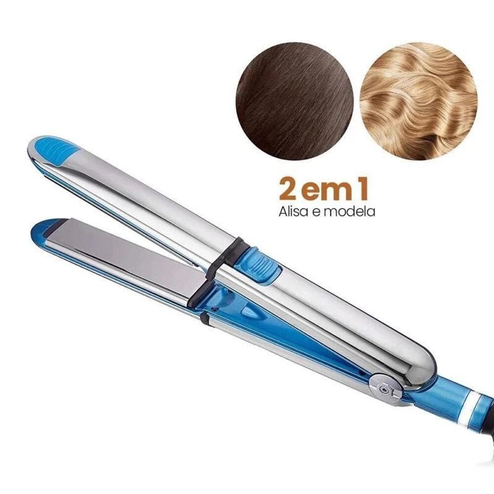 Chapinha Titanium Profissional 465F Forte Prancha Alisador