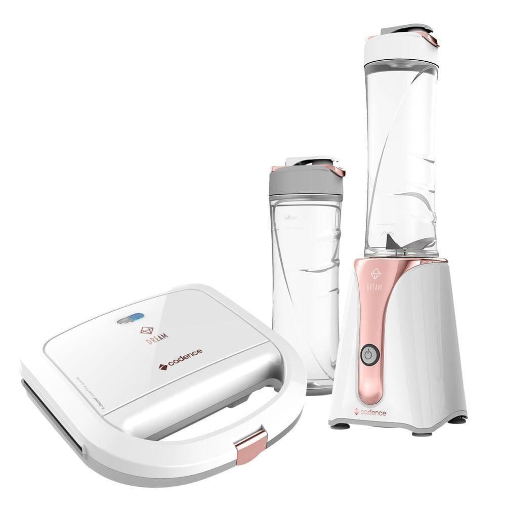 Kit Cadence Dream Rosé Gold - Blender E Sanduicheira 220V