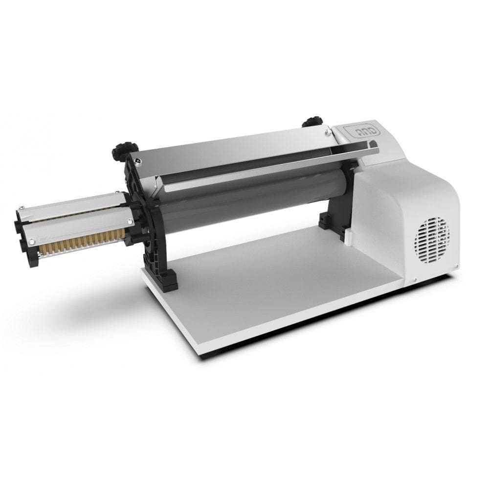 Laminador Elétrico Industrial de Massa 37 cm Antiaderente Com Cortador 127VBranco Anodilar