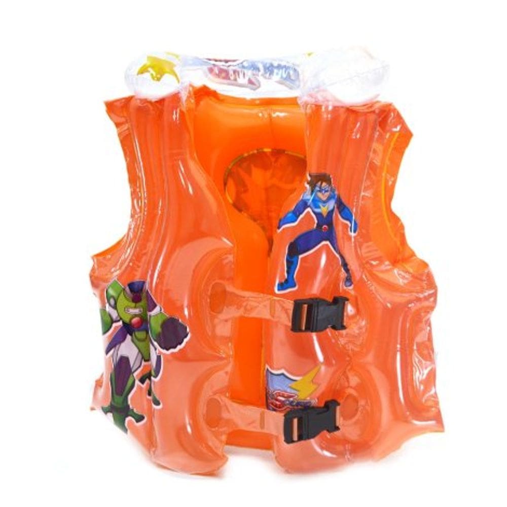 Colete Inflavel 40cm com Cinto Hero Squad Color