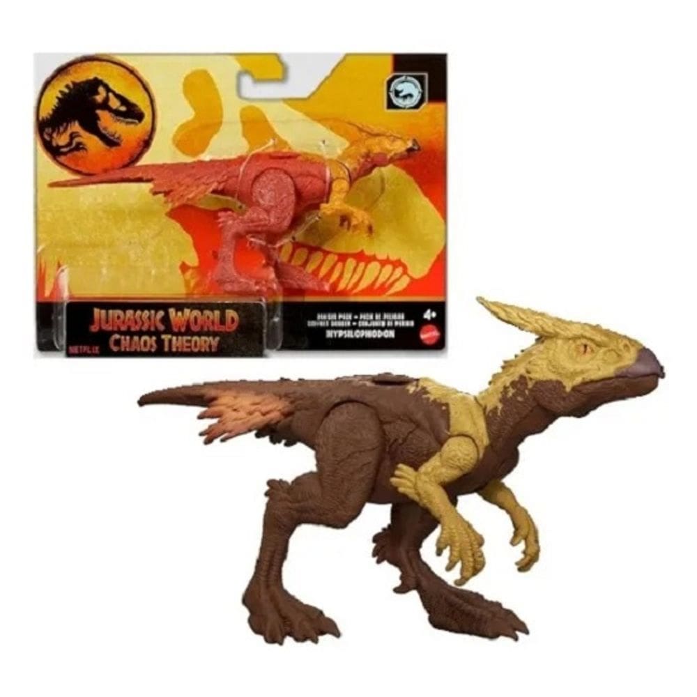 Jurassic World Chaos Theory - Dinossauro Hypsilophodon 19 Cm Articulado - Mattel