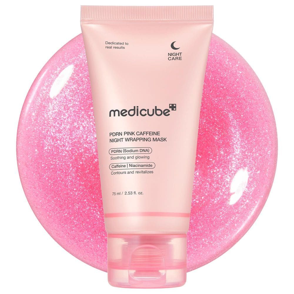 Máscara facial medicube PDRN Cafeine Overnight Wrapping Peel Off