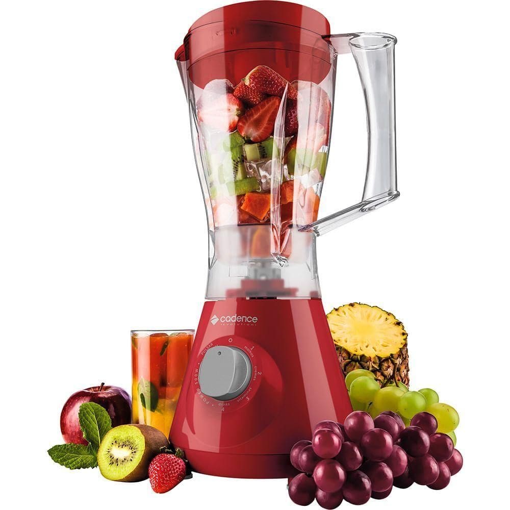 Liquidificador Cadence Colors Evolution Vermelho 110V