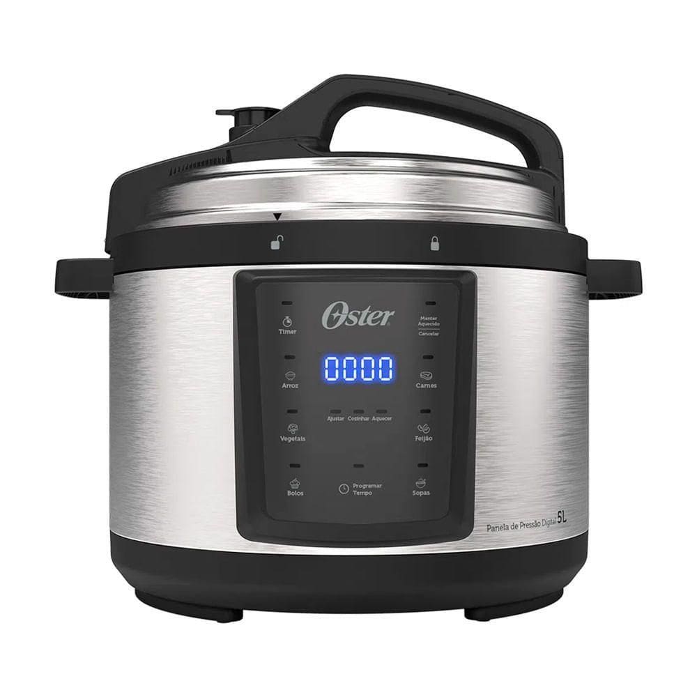 Panela De Pressão Elétrica Digital 5L Oster 220V