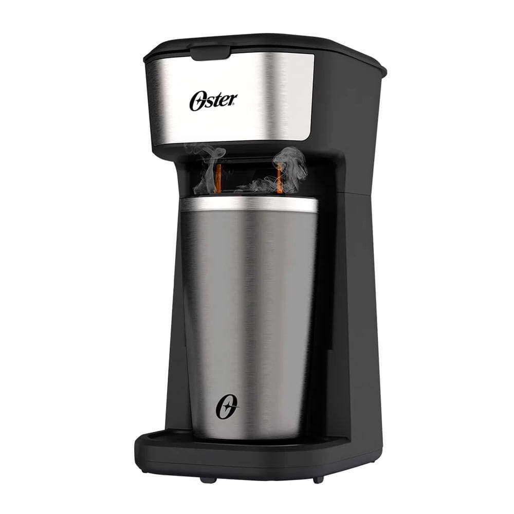 Cafeteira Oster 2Day Inox 2 Em 1 Com Copo Térmico 110V