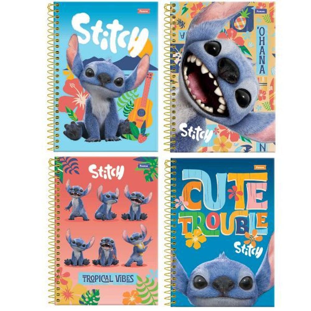 Caderneta 1/8 80F Stitch Movie Foroni
