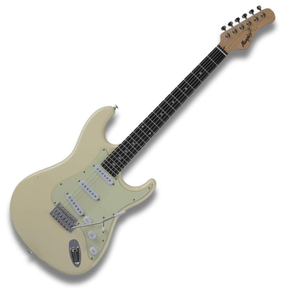 Guitarra Tagima Memphis Strato Mg30 Owt Bege 3S Escala Dark