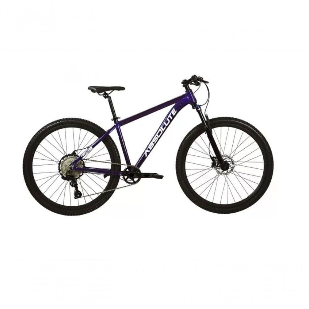 Bicicleta Aro 29 Absolute Nero 5 Aluminio 12v Garfo Com Trava K7 Freios Hidráulicos Kit 1x12 - Roxo Tam.15