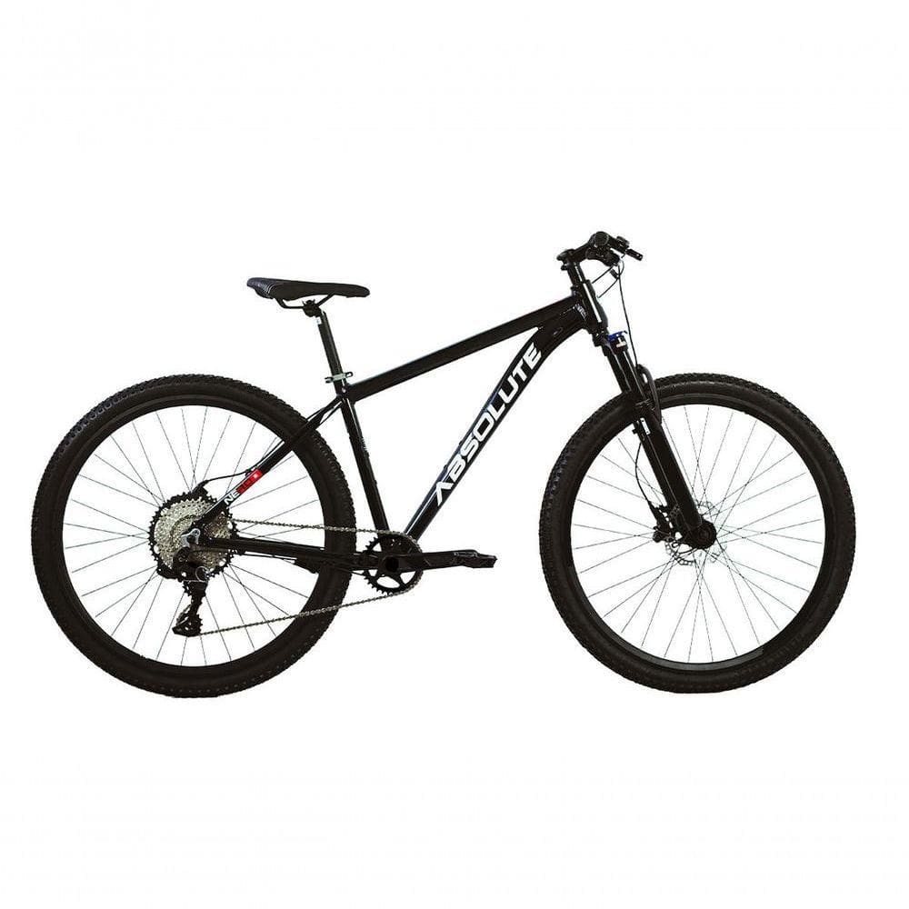 Bicicleta Aro 29 Absolute Nero 5 Aluminio 12v Garfo Com Trava K7 Freios Hidráulicos Kit 1x12 -preto Tam.15