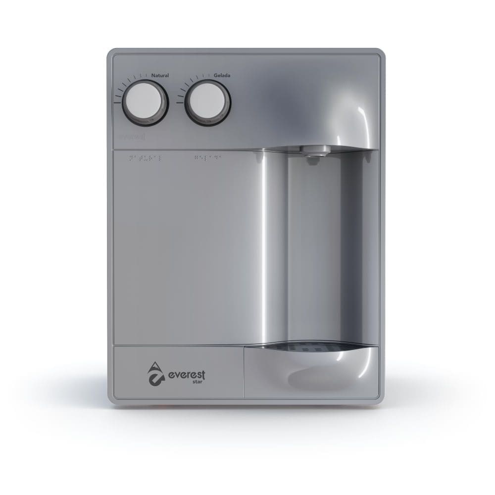 Purificador de Água Refrigerado Por Compressor Everest Star Prata