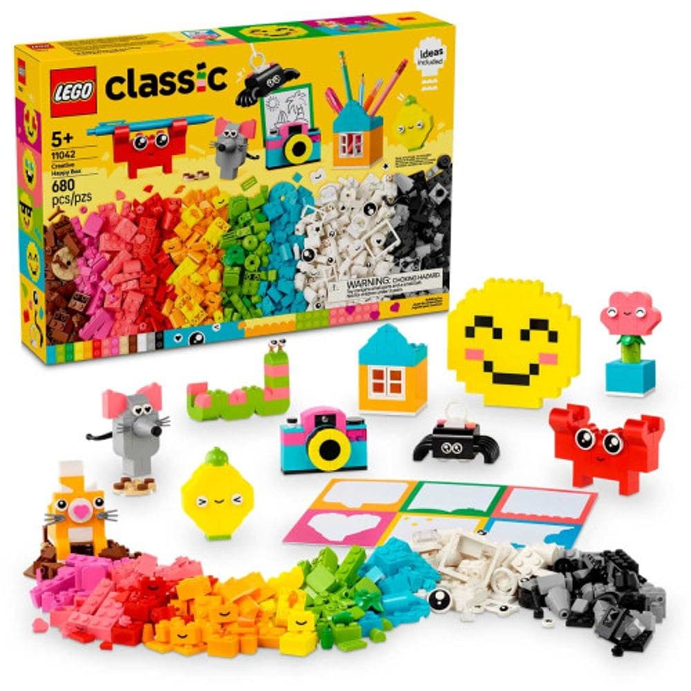 LEGO Classic Caixa Criativa Feliz 680 Peças 11042