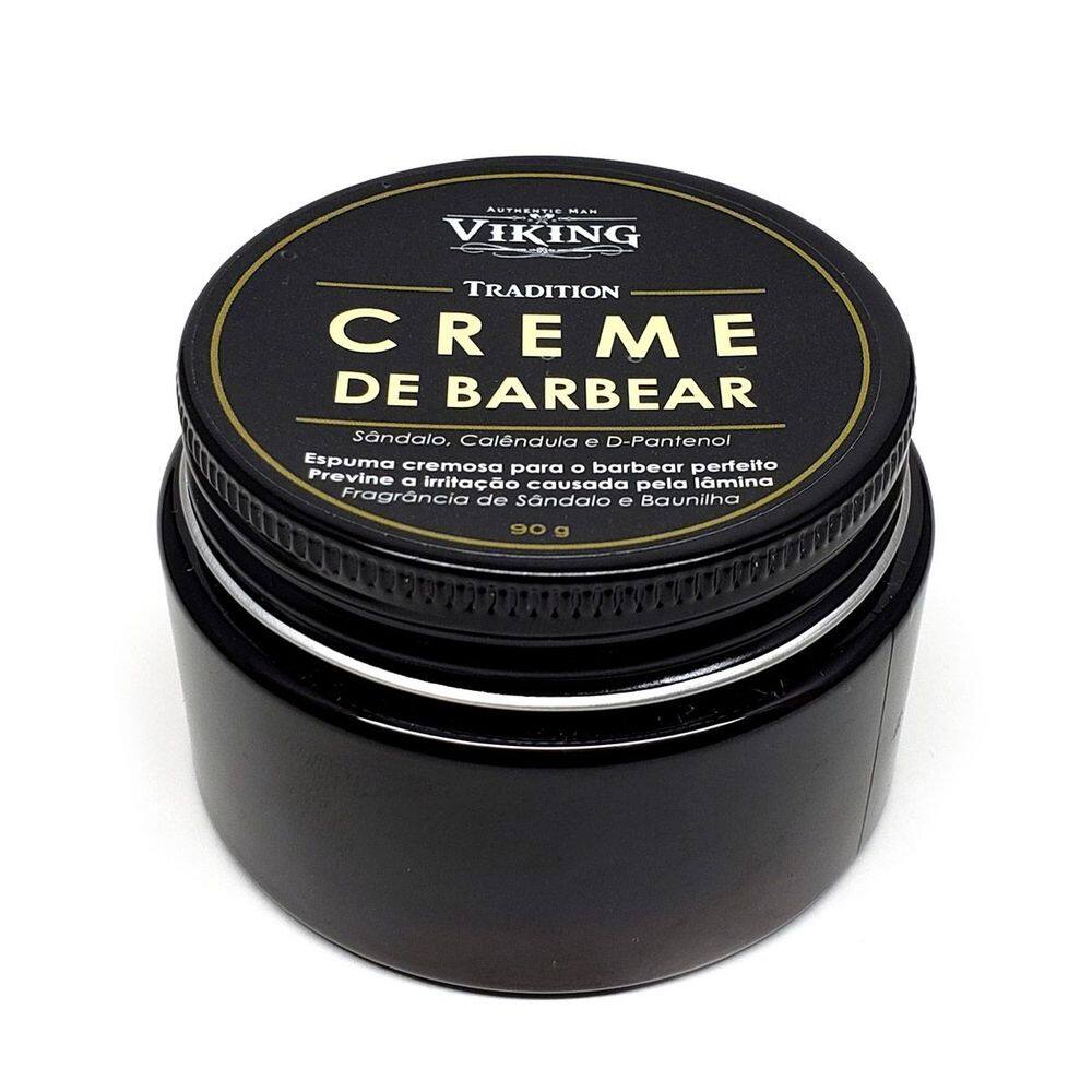 Creme de Barbear Viking Tradition Sândalo 90g
