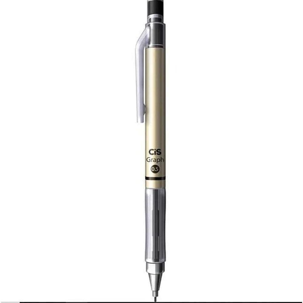 Lapiseira Graph Mettalic 0.7mm 539100 Bege - CIS