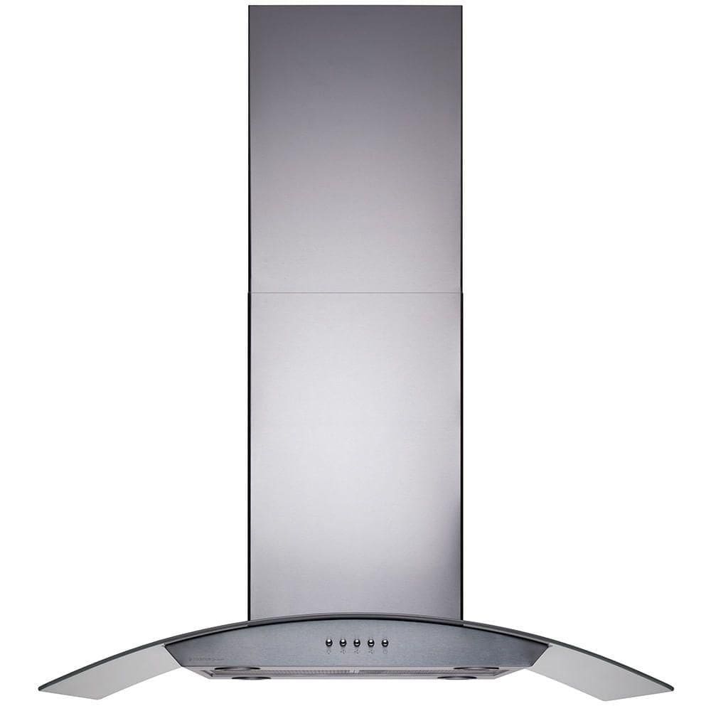Coifa De Ilha Cadence Gourmet Vidro Curvo 90cm 110V