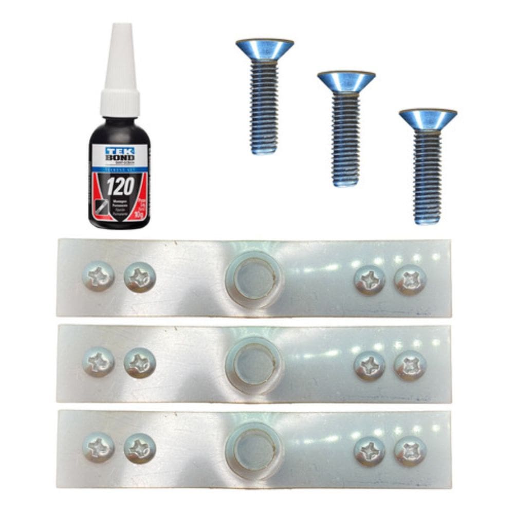 Kit 3 Conserta Cesto + Parafusos + Trava Rosca Para Samsung