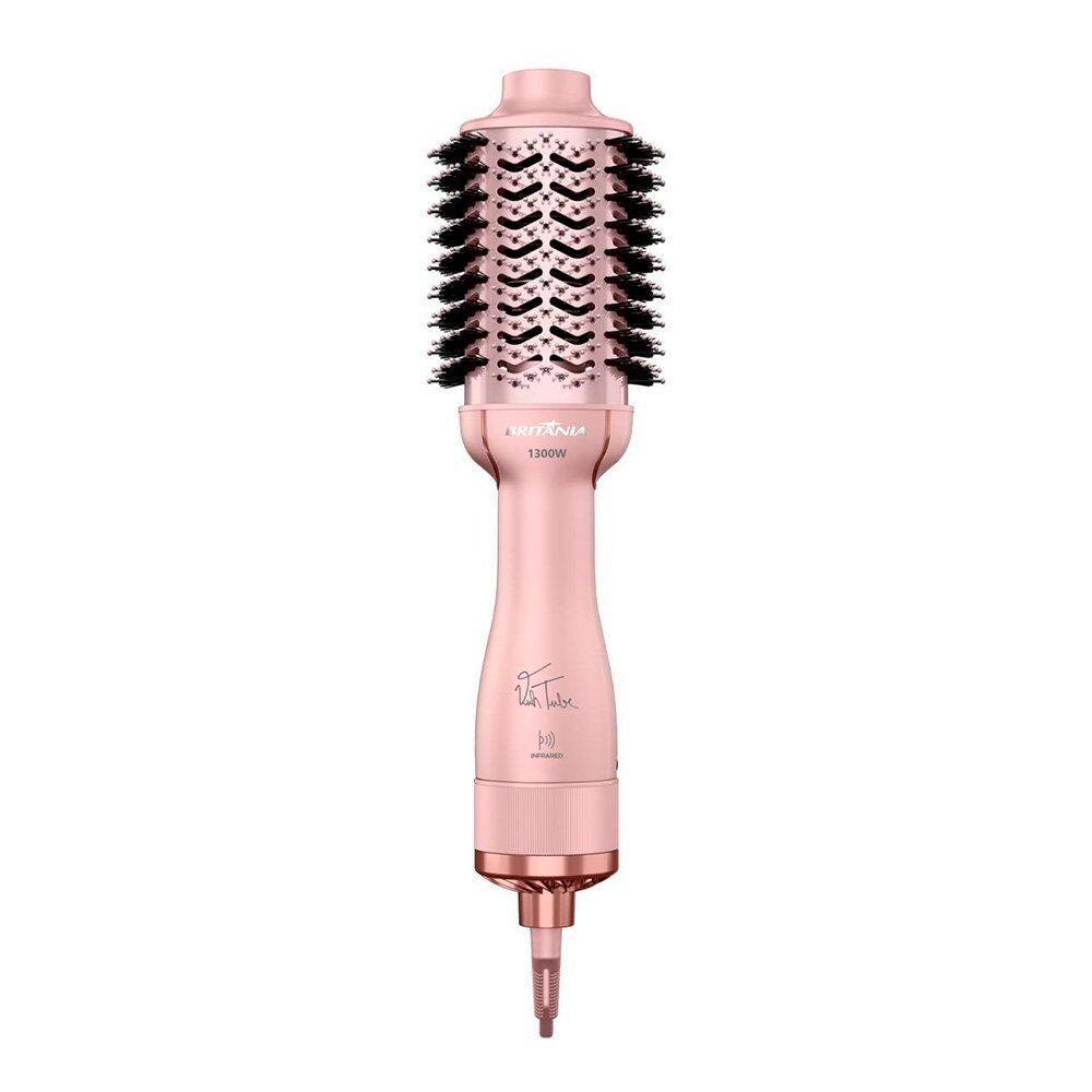 Escova Secadora Britânia BES36 Linha Viih Tube 4 em 1 1300W Rosa Bivolt