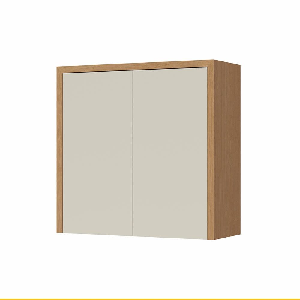 Armario Aereo Condessa 2 Portas 80cm 100 MDF CRV-CRG Nesher
