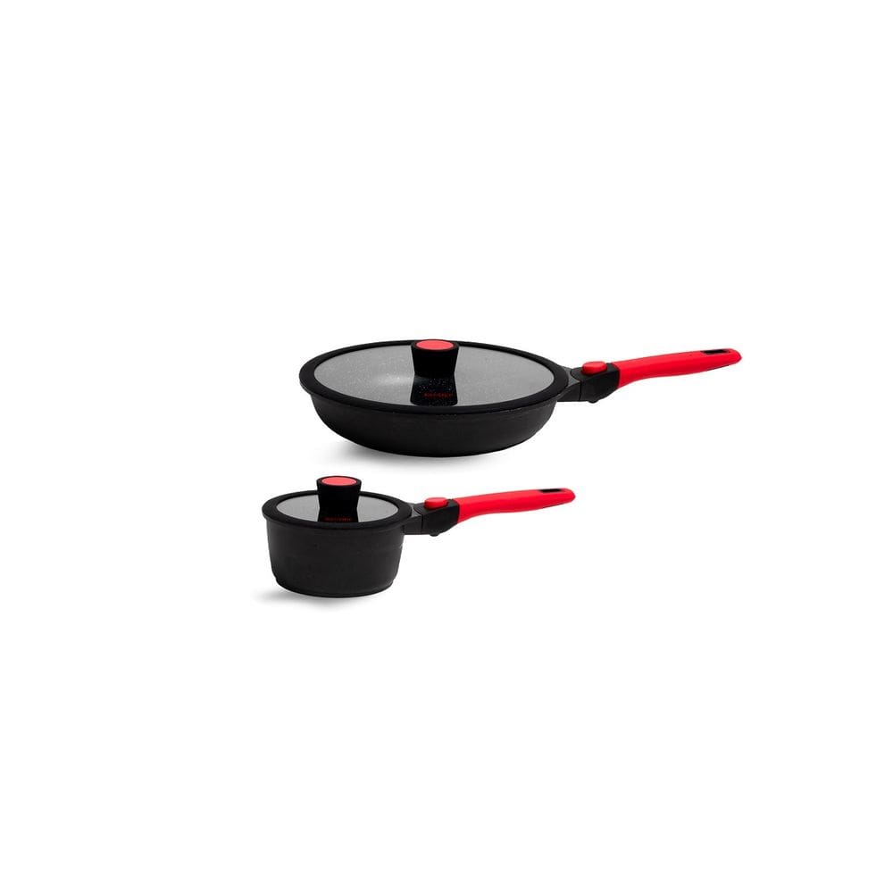 Kit de 2 Panelas Antiaderentes Para Risotos Autêntico Chef