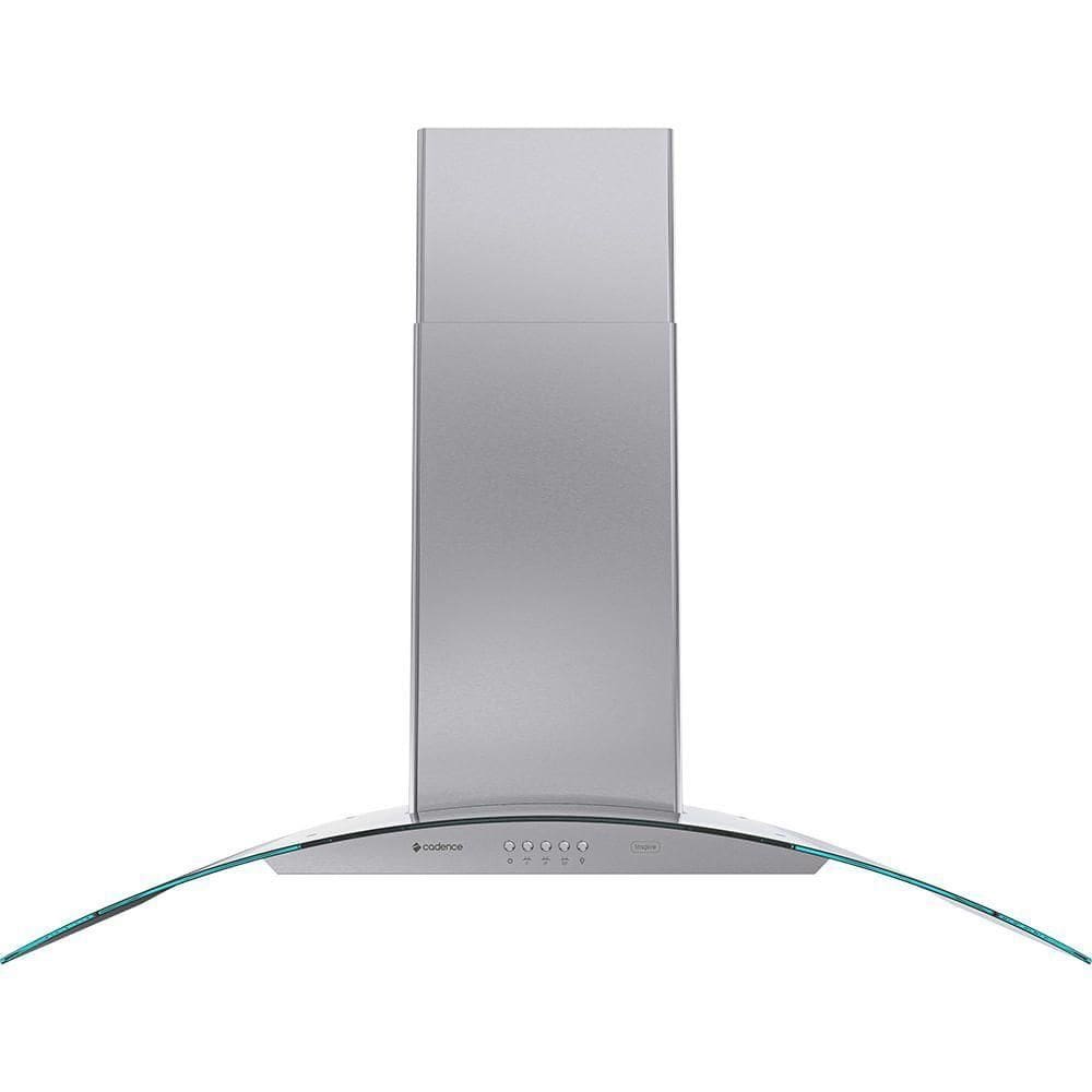 Coifa De Parede Cadence Inspire Vidro Curvo 90cm 220V