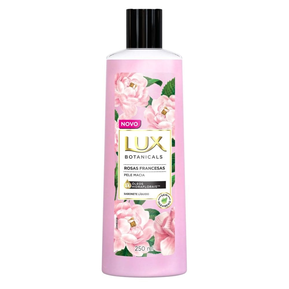 Sabonete Líquido Lux Botanicals Rosas Francesas 250ml
