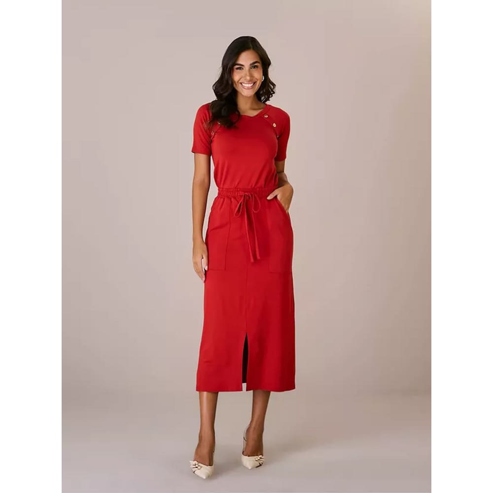 Conjunto Tatá Martello Fatima Vermelho 5976