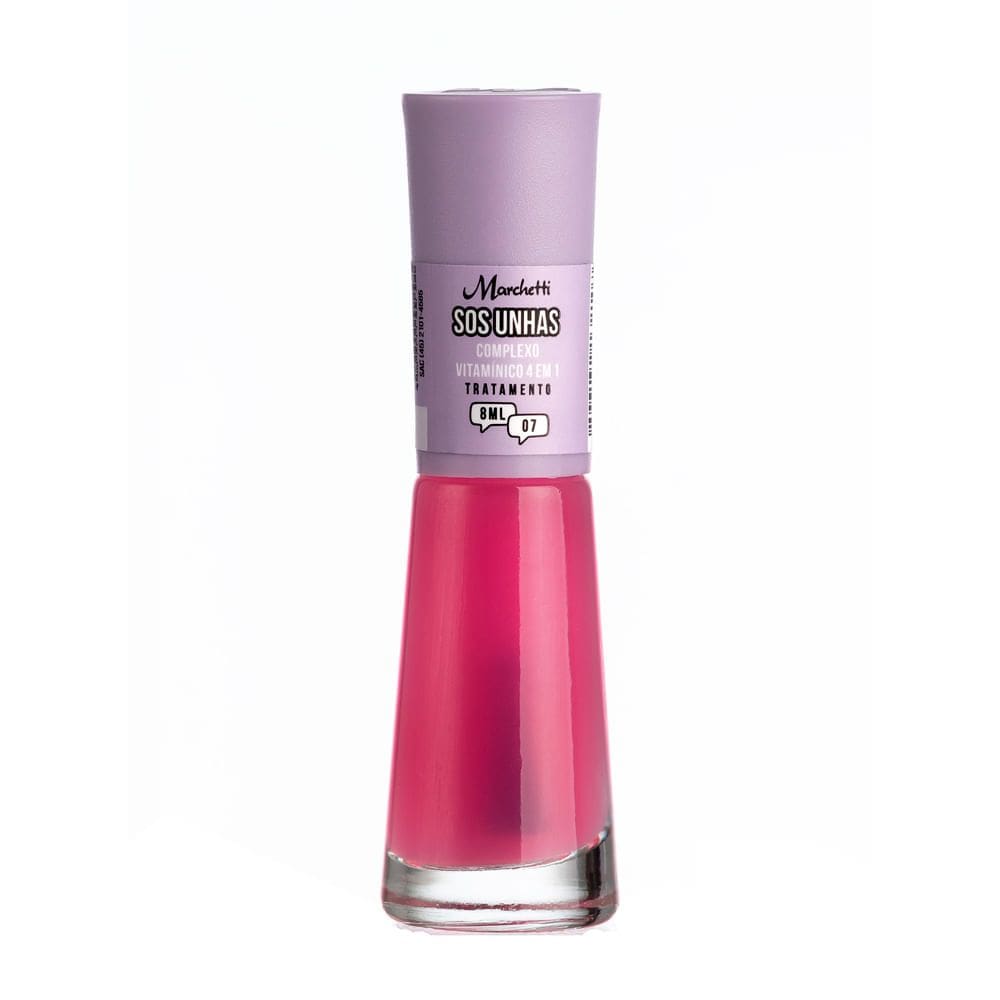 Esmalte Marchetti Tratamento SOS Unhas Complexo Vitamínico 4 em 1 8ml