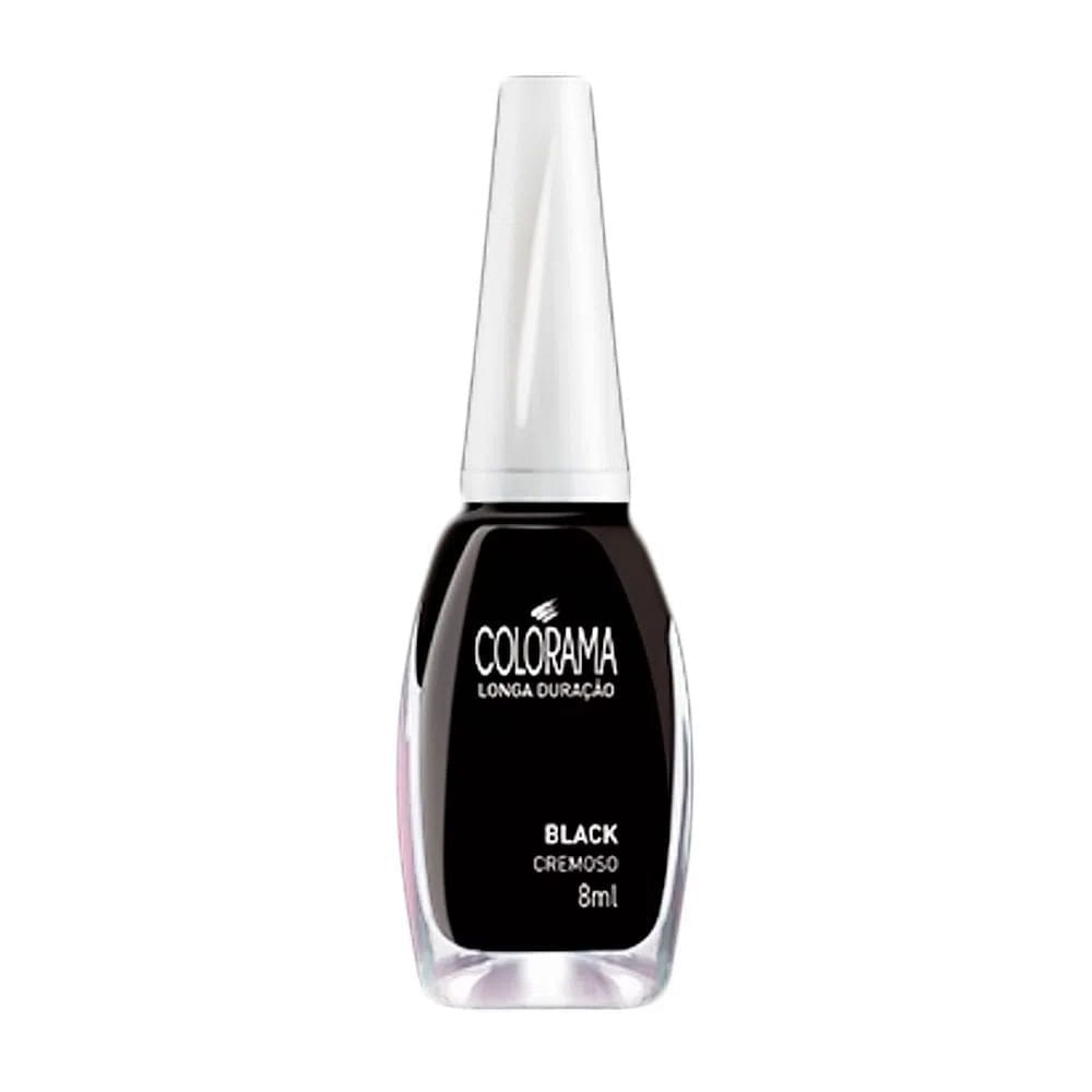 Esmalte Colorama Cor Black 8ml