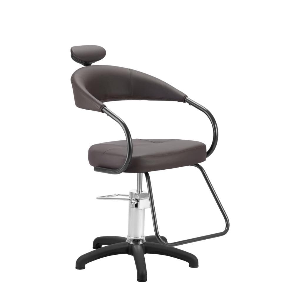 Cadeira de Cabelereiro e Salão de Beleza Hidráulico Dompel Futura Smart Preto