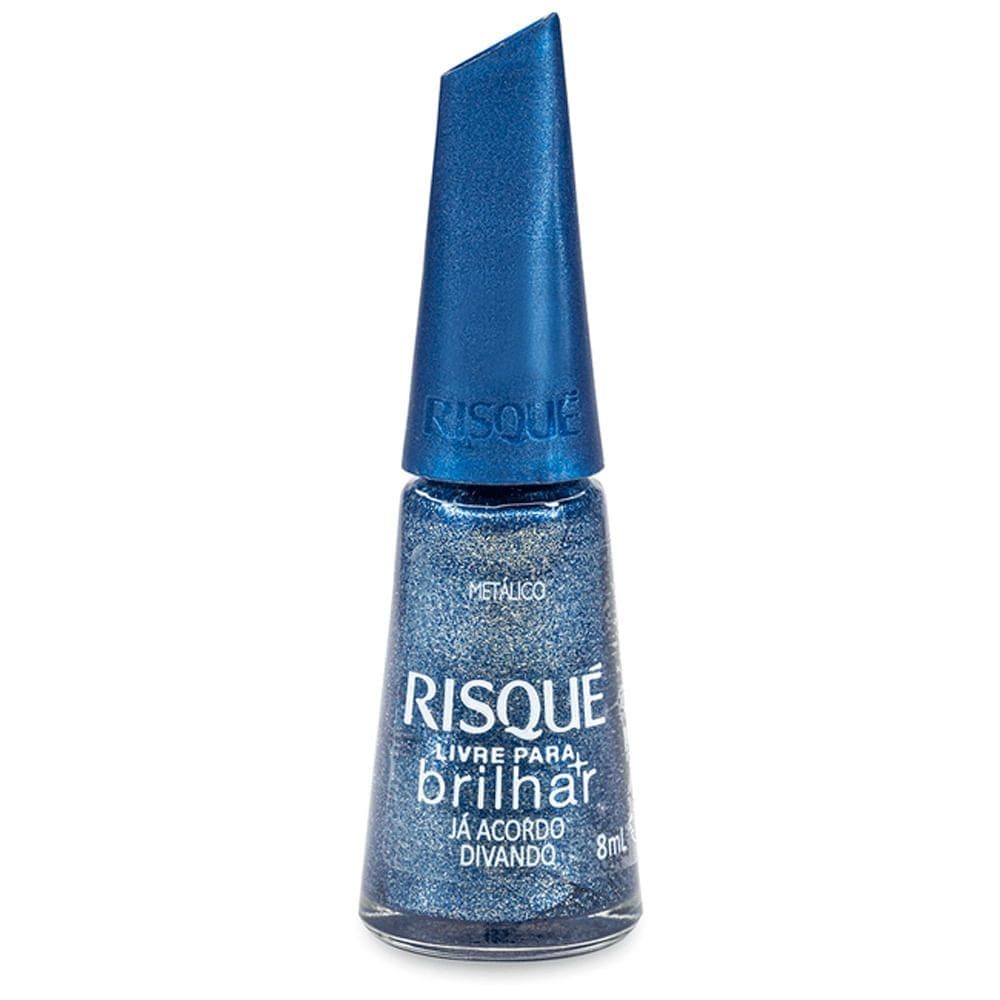 Esmalte Risqué Livre para Brilhar Cor Já Acordo Divando 8ml