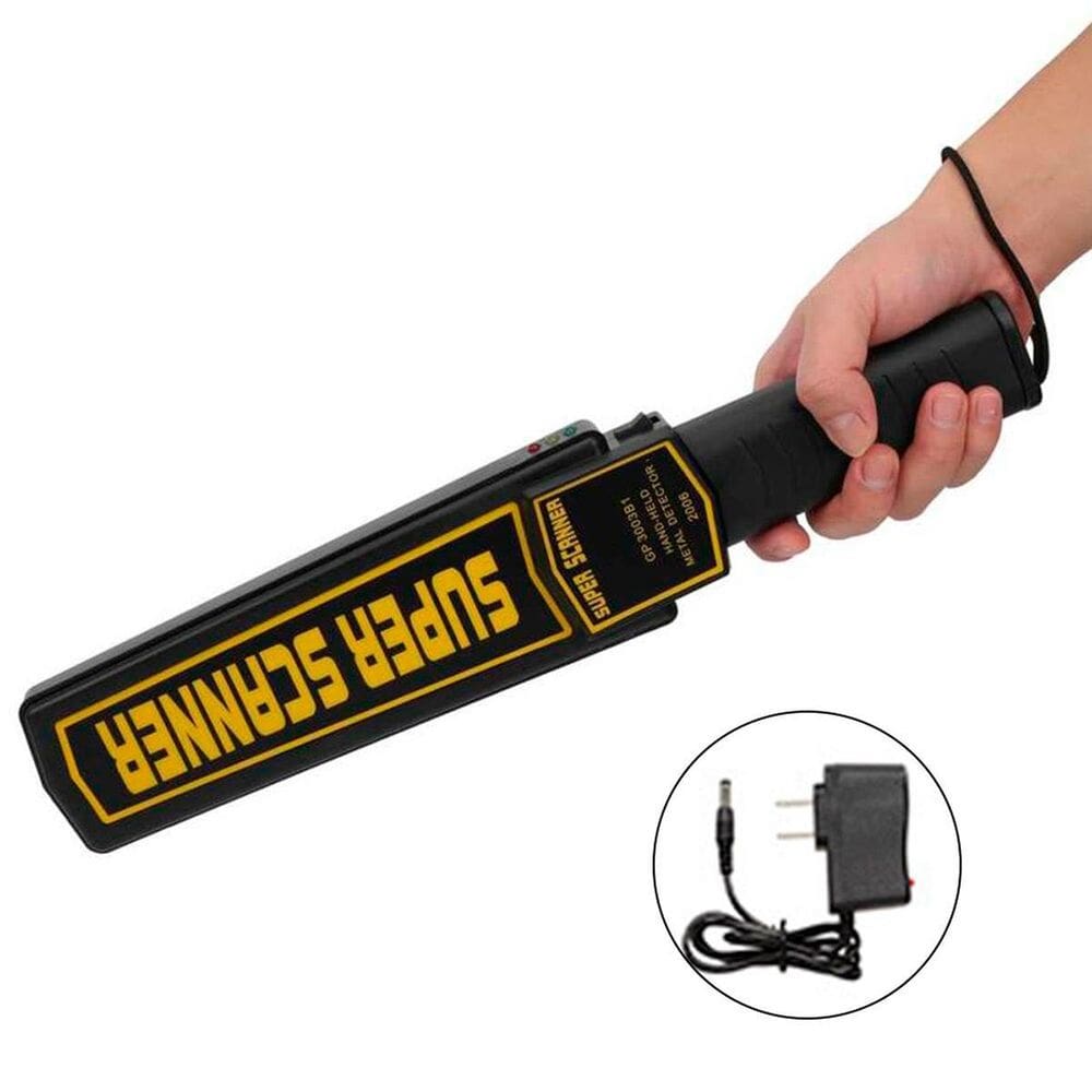 Detector De Metais Portátil Alta Sensibilidade Recarregável