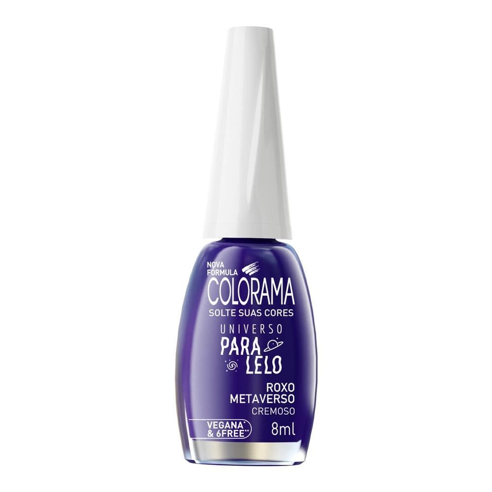 Esmalte Colorama  Roxo Metaverso Cremoso 8ml