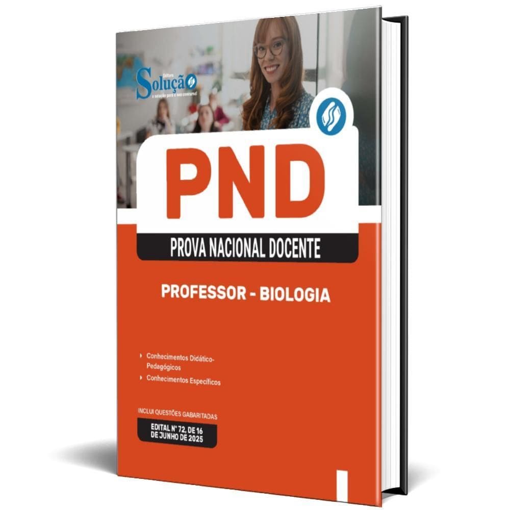 Apostila Pnd  Cnu Professores  2025 Professor Biologia