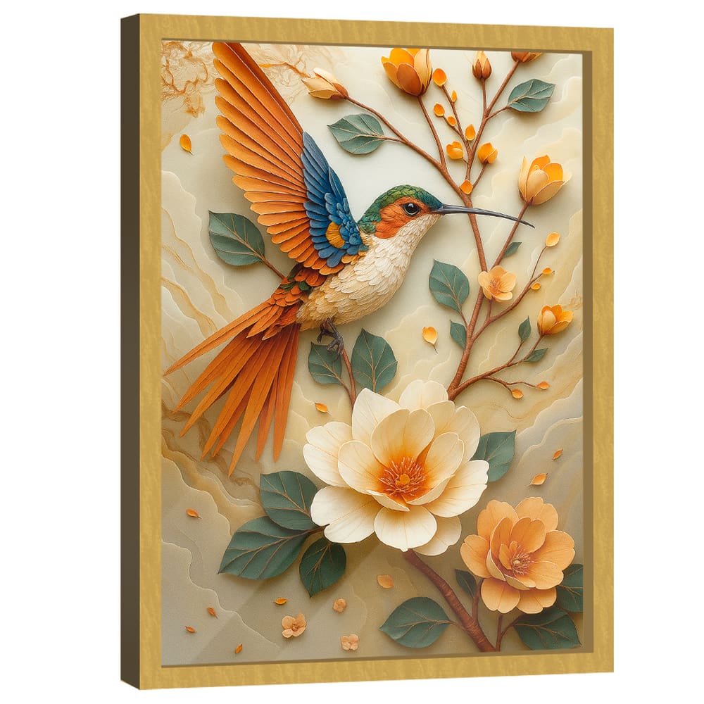 Quadro Decorativo Beija-Flor
