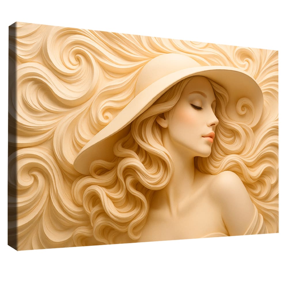 Quadro Decorativo Estética Facial 3D