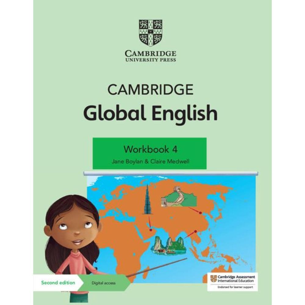Cambridge Global English 4 - Workbook With Digital Access (1 Year) - Second Edition