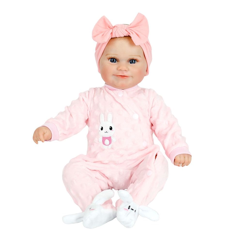 Boneca Bebe Reborn Laura Baby Chloe 48cm Shiny Toys