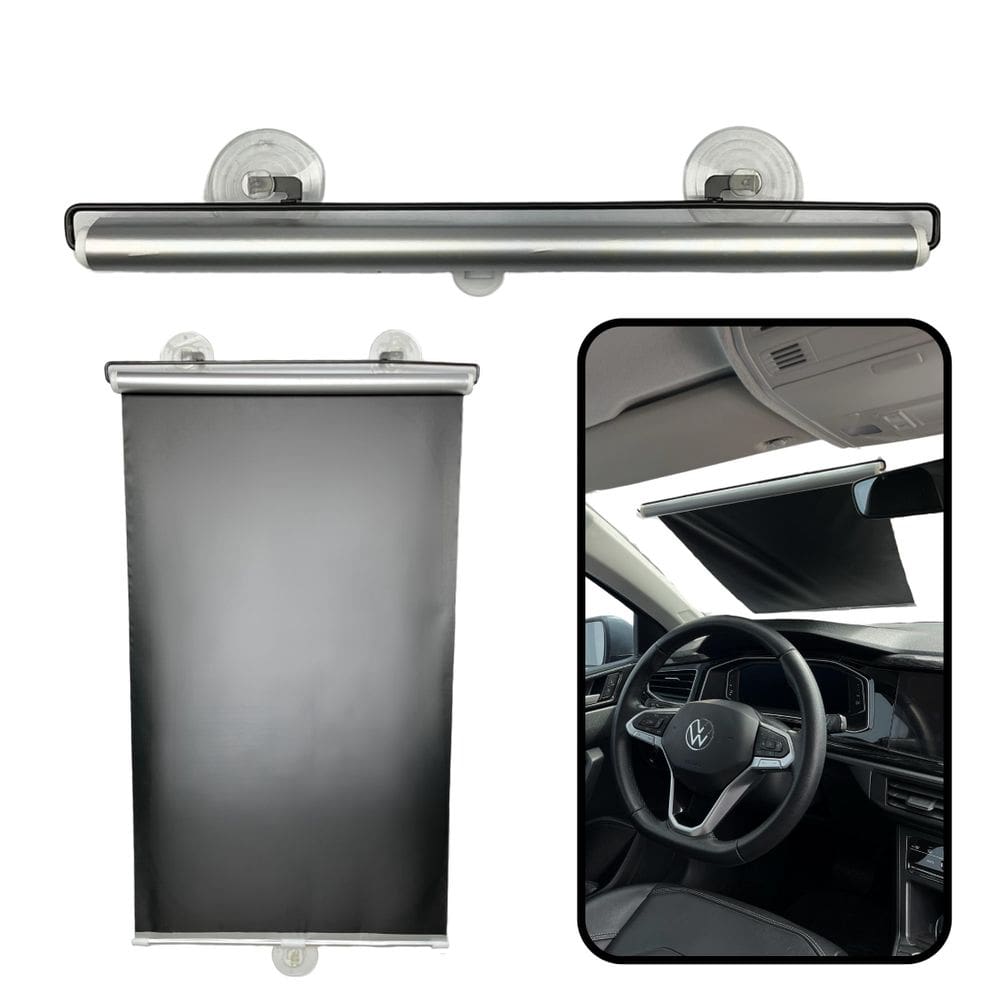 2 Persianas Proteção Solar Veicular Universal Compacto Carro