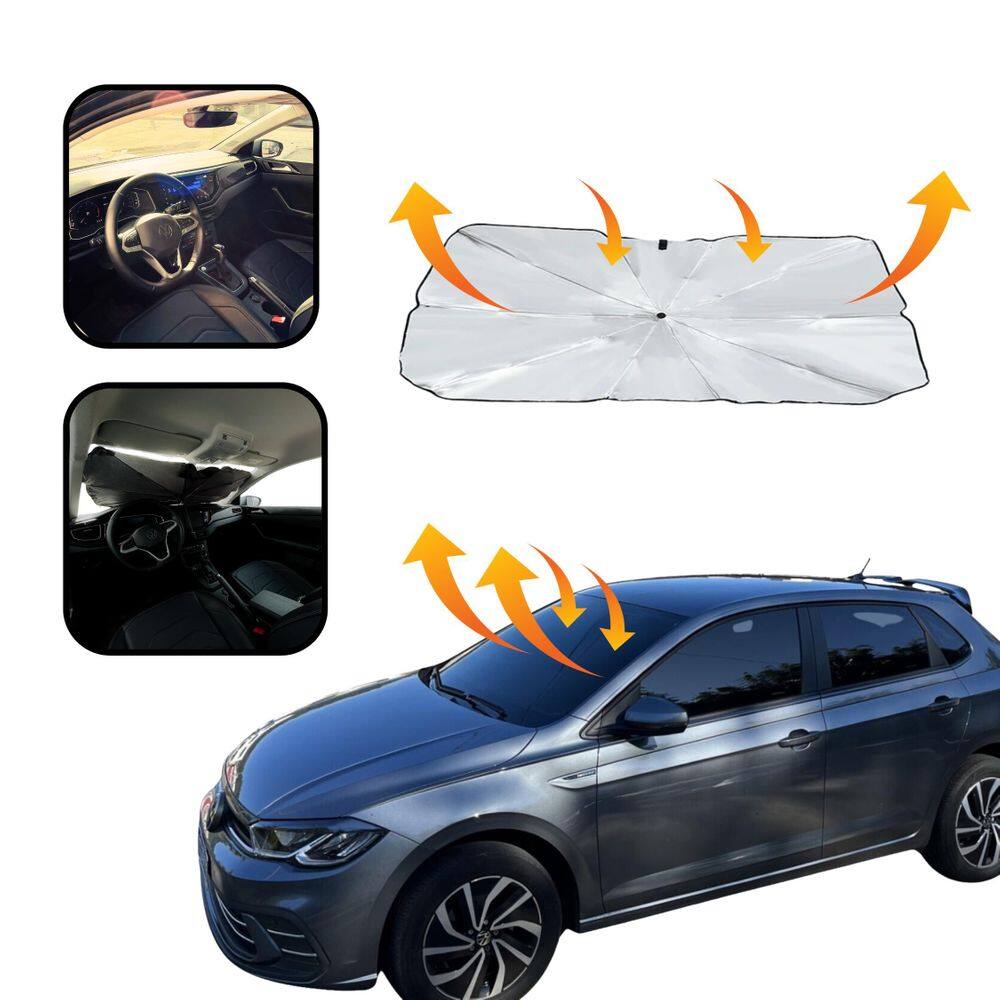 Quebra Sol Para Brisa Térmico Automotivo Protetor Universal
