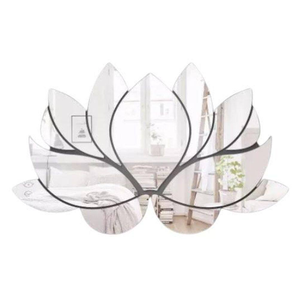 Espelho Decorativo Flor De Lótus