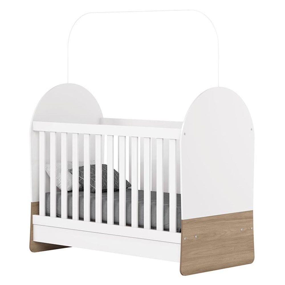 Berço Mini Cama Magia Branco Jequitibá HP - Henn