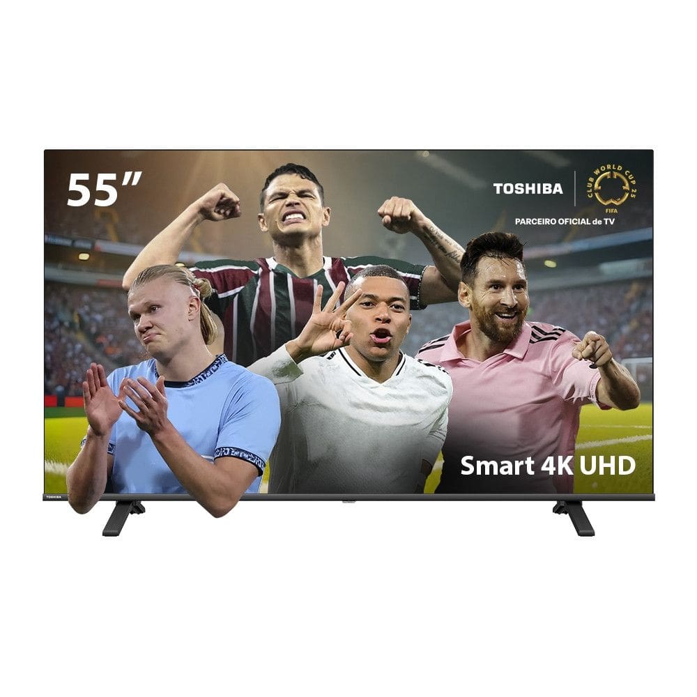 Smart TV DLED 55 4K Toshiba VIDAA 3HDMI 2USB WI-FI